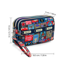 Lade das Bild in den Galerie-Viewer, Joli 2-EN-1 Petit Sac à Main Imprimé Étanche (avec une bandoulière) ciaovie