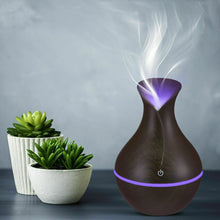 Load image into Gallery viewer, Ultrasonic Humidifier Oil Diffuser Air Purifier Aromatherapy with LED Lights cjdropshipping