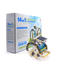 Lade das Bild in den Galerie-Viewer, Advanced 14 in 1 DIY Solar Robot Kit