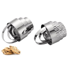 Lade das Bild in den Galerie-Viewer, 3er-set Austechform Für Kekse - Aus Rostfreiem Edelstahl maselive.de