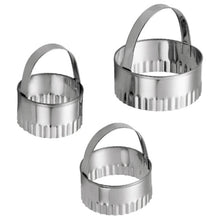 Lade das Bild in den Galerie-Viewer, 3er-set Austechform Für Kekse - Aus Rostfreiem Edelstahl maselive.de