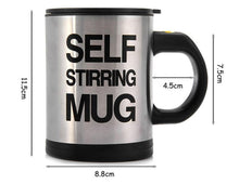 Lade das Bild in den Galerie-Viewer, Self Stirring Insulated Mug