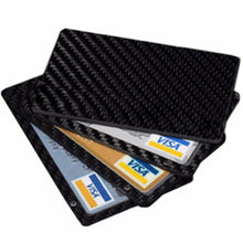 Lade das Bild in den Galerie-Viewer, Real Carbon Fiber Magnetic Card Holder Wallet - 4 Layer