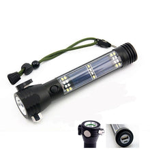 Lade das Bild in den Galerie-Viewer, Solar Powered Multi-Function Flashlight
