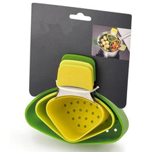 Lade das Bild in den Galerie-Viewer, 3 Set Stainless Steel Food Steamer x