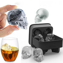 Lade das Bild in den Galerie-Viewer, Skull Ice Cube Mold Tray