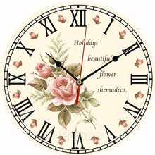 Load image into Gallery viewer, Vintage Wooden Wall Clock