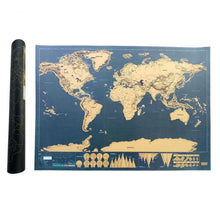Lade das Bild in den Galerie-Viewer, Scratch off world map poster