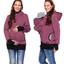Lade das Bild in den Galerie-Viewer, Maternity Babywearing Hoodie