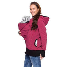 Lade das Bild in den Galerie-Viewer, Maternity Babywearing Hoodie