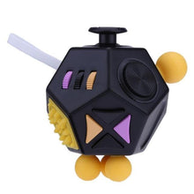 Lade das Bild in den Galerie-Viewer, 12 Sided Anti-Stress Fidget Cube x