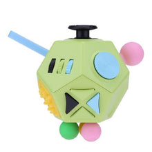 Lade das Bild in den Galerie-Viewer, 12 Sided Anti-Stress Fidget Cube x
