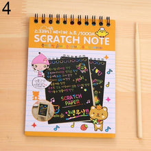 Lade das Bild in den Galerie-Viewer, Scratch-Off Magic Rainbow Notebook