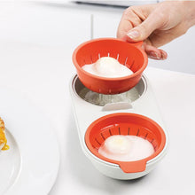 Lade das Bild in den Galerie-Viewer, PERFECT POACH - MICROWAVABLE DOUBLE EGG POACHER