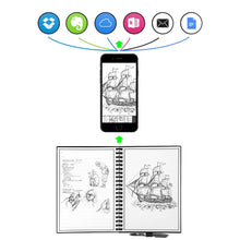 Lade das Bild in den Galerie-Viewer, Elfinbook™ 2.0 - Smart Reusable Notebook + 1x Pilot Pen