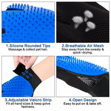 Lade das Bild in den Galerie-Viewer, Pet Grooming Deshedding Brush Glove (for Cats/Dogs)