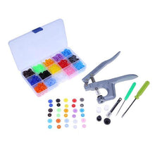 Lade das Bild in den Galerie-Viewer, Snap Plier Hand Tool - (150 plastic snap buttons included)