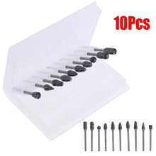 Lade das Bild in den Galerie-Viewer, Double Diamond Cut Rotary Burrs 10pcs Set