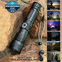Load image into Gallery viewer, Best Camping & Outdoor Big Capacity Tactical Powerful LED Flashlight Blossom Online UG