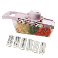 Lade das Bild in den Galerie-Viewer, Vegetable Slicer Grater Mandoline Peeler Cutter Multi function Carrot Onion Fruit Tools Kitchen Accessories
