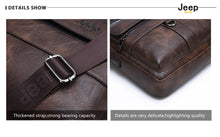 Lade das Bild in den Galerie-Viewer, JEEP BULUO Men Briefcase Leather Handbag【3 Colors】 Blossom Online UG
