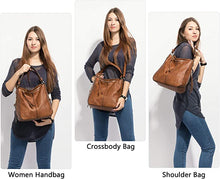 Load image into Gallery viewer, Hobo Vegan Leather Bags for Women【Brown Color】 Blossom Online UG
