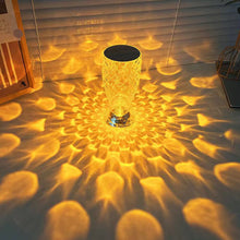 Load image into Gallery viewer, Fish Scale LED Crysta Touch Rechargeable Lamp cjdropshipping
