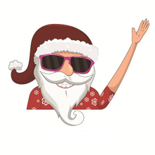 Load image into Gallery viewer, Autocollant Noël pour Essuie-glace Arrière ciaovie
