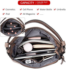 Load image into Gallery viewer, Hobo Vegan Leather Bags for Women【Brown Color】 Blossom Online UG
