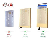 Lade das Bild in den Galerie-Viewer, RFID Card Holder Business Wallet【Black and Coffee Colors】 Blossom Online UG
