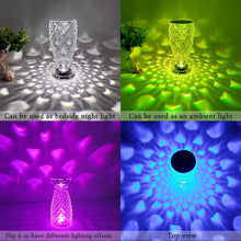 Load image into Gallery viewer, Fish Scale LED Crysta Touch Rechargeable Lamp cjdropshipping
