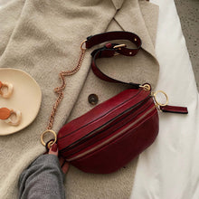 Lade das Bild in den Galerie-Viewer, Chic Sac Poitrine Coquillage en PU ciaovie
