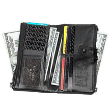 Lade das Bild in den Galerie-Viewer, Portefeuille Longue en Cuir Véritable ciaovie
