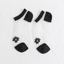 Lade das Bild in den Galerie-Viewer, Chaussettes Marguerites Translucides (5 paires) ciaovie
