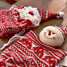 Load image into Gallery viewer, Belle décoration de poupée sacs-cadeaux de Santa ciaovie
