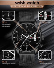 Lade das Bild in den Galerie-Viewer, [Mega Sale!] SWISH Luxury Men's Stainless Steel Watch Blossom Online UG
