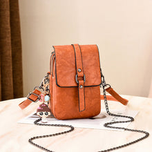 Lade das Bild in den Galerie-Viewer, Sac à Bandoulière Carré en PU pour Téléphone Portable ciaovie
