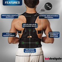 Lade das Bild in den Galerie-Viewer, [Black Friday Sale!] Magnetic Posture Corrective Therapy Back Brace For Men &amp; Women Blossom Online UG
