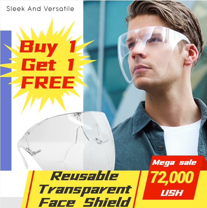 Reusable Transparent Face Shield Blossom Online UG