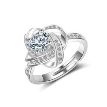 Load image into Gallery viewer, Dimond 925 Sterling Sliver Ring cjdropshipping
