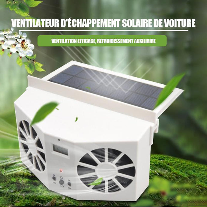 Ciaovie™ Ventilateur D'échappement Solaire De Voiture ciaovie