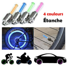 Load image into Gallery viewer, Bouchon de Valve LED Lumineux pour Roue de Vélo ciaovie
