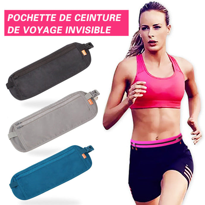 Ciaovie™ Pochette de Ceinture de Voyage Invisible ciaovie