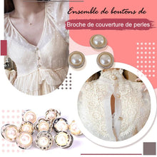 Load image into Gallery viewer, Ensemble de Boutons de Broche de Couverture de Perles (10 pièces) ciaovie
