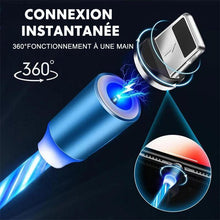 Lade das Bild in den Galerie-Viewer, Magnétique Câble USB Chargeur avec LED ciaovie
