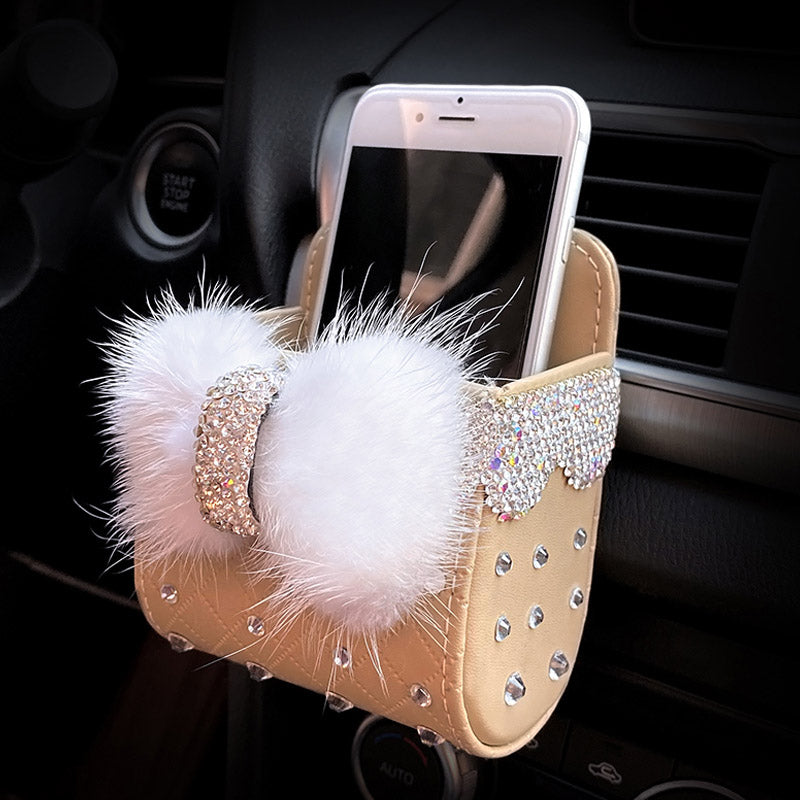 Boîte de Rangement de Sortie d'air de Voiture ciaovie