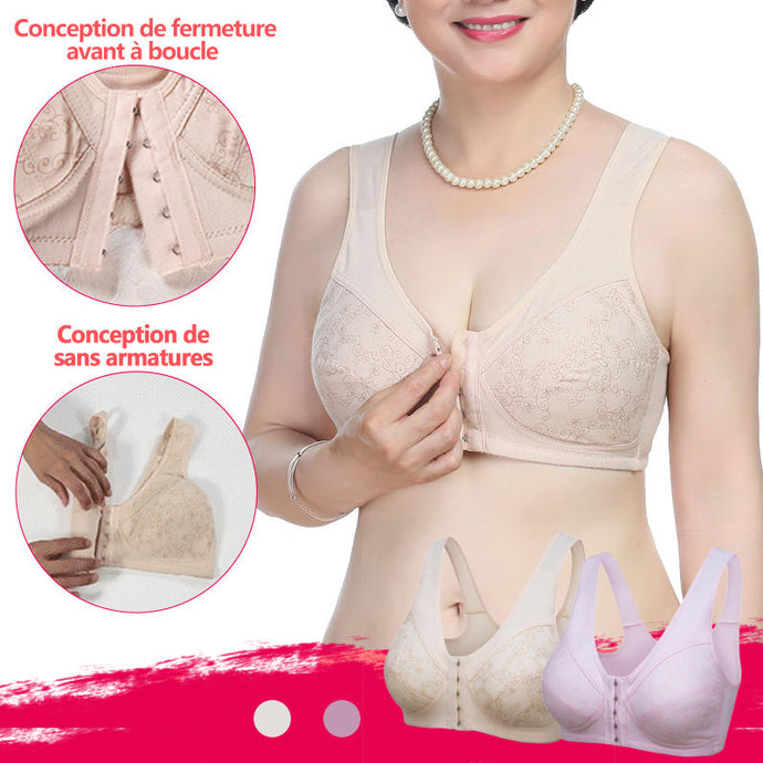 Ciaovie™ Soutien-gorge en Coton à Fermeture Avant ciaovie