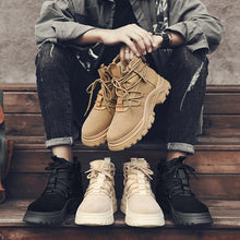 Load image into Gallery viewer, Bottes de randonnée vintage pour homme ciaovie
