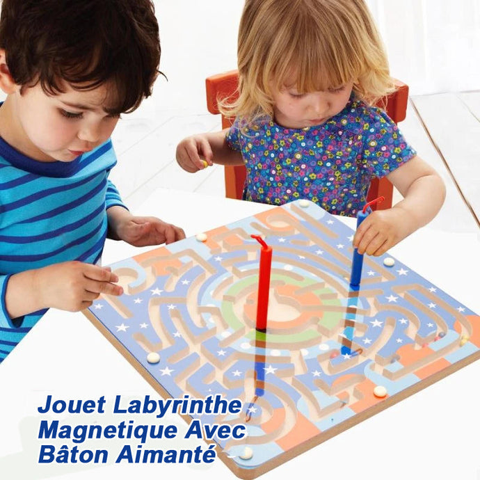 Échecs Volants + Jouet Labyrinthe Magnetique (2-en-1) ciaovie
