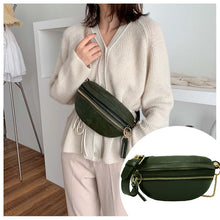 Lade das Bild in den Galerie-Viewer, Chic Sac Poitrine Coquillage en PU ciaovie
